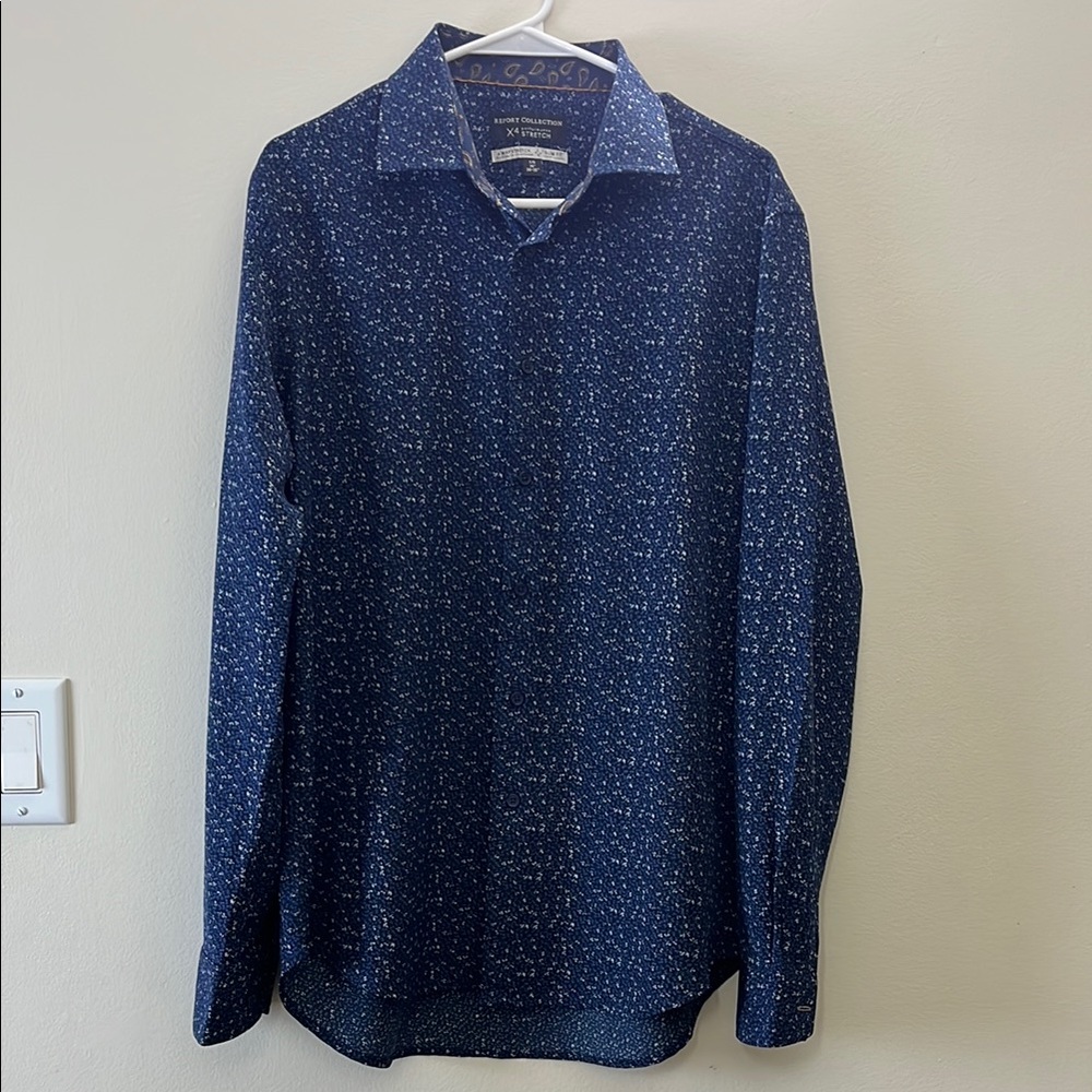 Report Collection X4 Stretch Slim Fit Men’s Shirt – Size L/G”